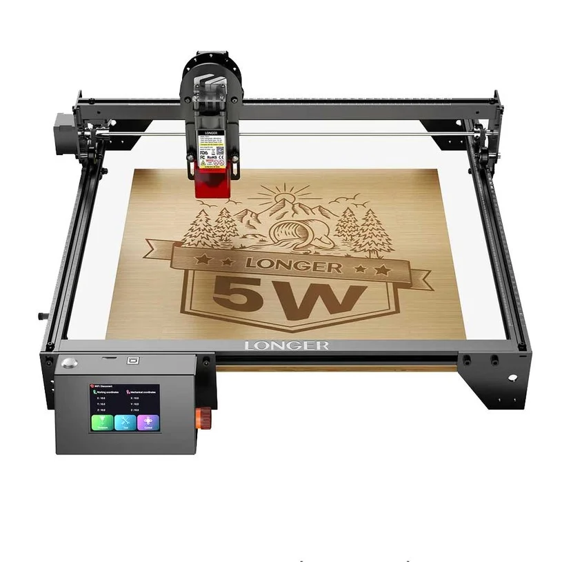 LONGER RAY5 5W Laser Engraver, 32-Bit Chipset, Windows/Mac/Linux Compatible