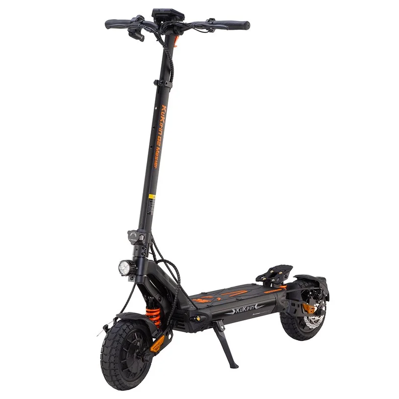 (2025 Upgraded Version) KuKirin G2 Master Electric Scooter, 10" Off-road Tubeless Tires 1000W*2 Dual Motor 52V 20.8Ah Battery 70km Max Range 60km/h Max Speed, Front & Rear Disc Brake + Hydraulic Shock Absorber