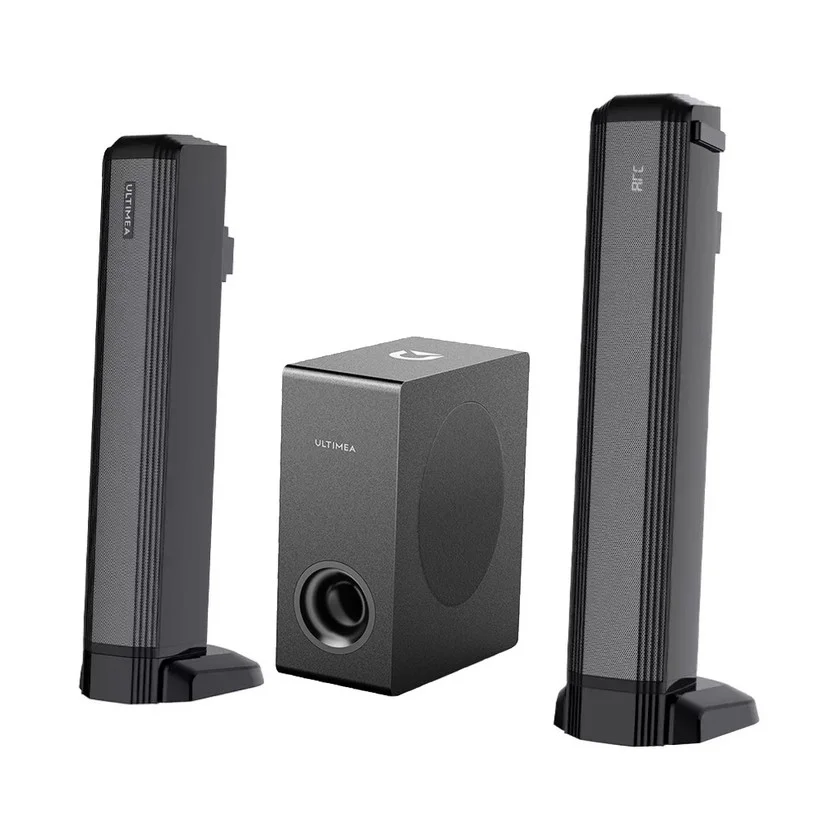 Ultimea Apollo S50 Detachable Soundbar with Subwoofer, Bluetooth 5.3, Adjustable Bass Level, 3 EQ Modes