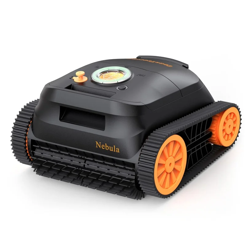 CoasTeering Nebula Cordless Robotic Pool Cleaner, 180min Runtime, Wall Climbing & Waterline Cleaning, Brushless Motors, Smart Navigation, Cleaning Inground Pools up to 3229 Sq.ft