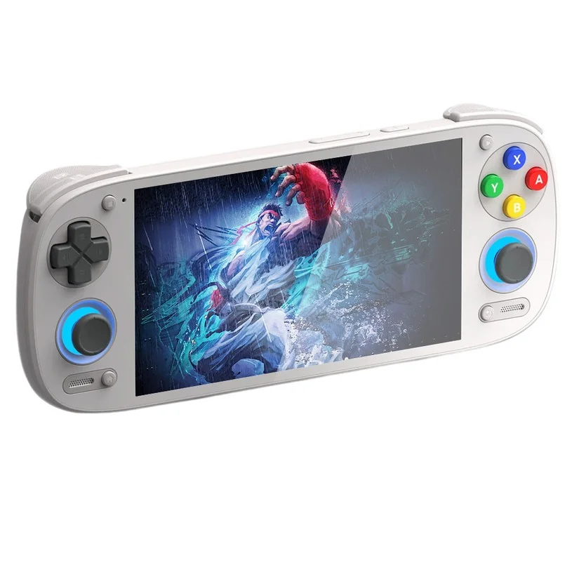 Retroid Pocket 5 Handheld Game Console – Android 13 Retro Gaming, 5.5" FHD AMOLED Touchscreen, Octa-Core CPU, Wi-Fi 6/HDMI TV-Out, PSP/PS2/N64 Emulator Support - Grey