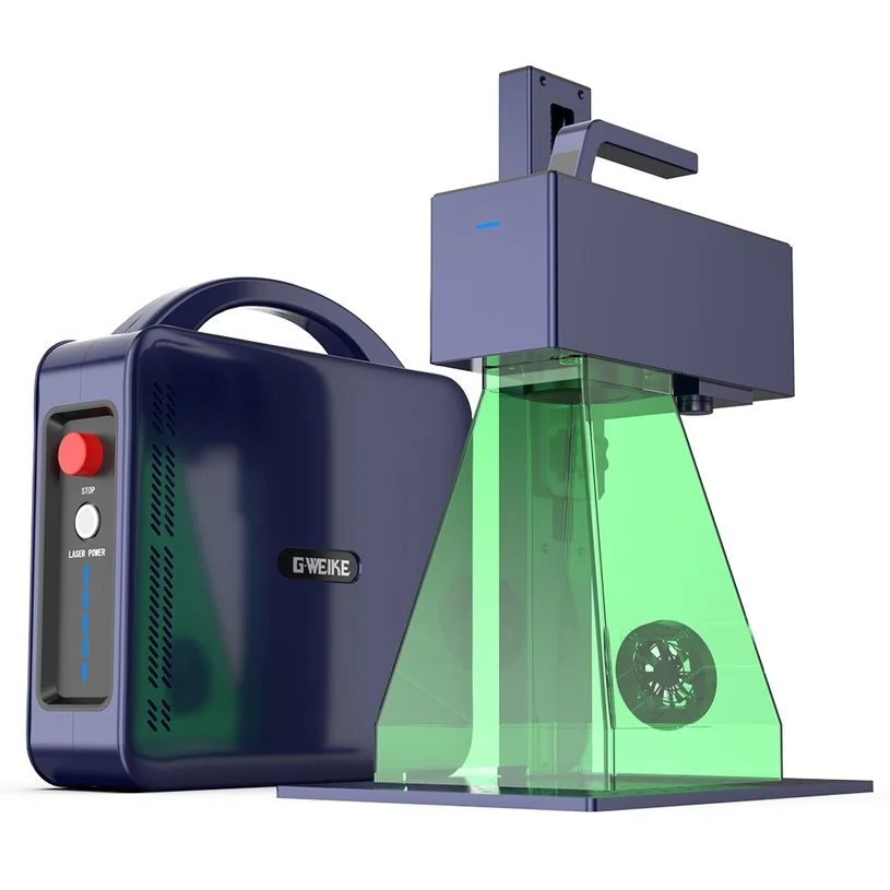 Gweike G2 MAX 50W Fiber Laser, 150x150mm, 5mm Depth, 90+ Colors, Auto Lift