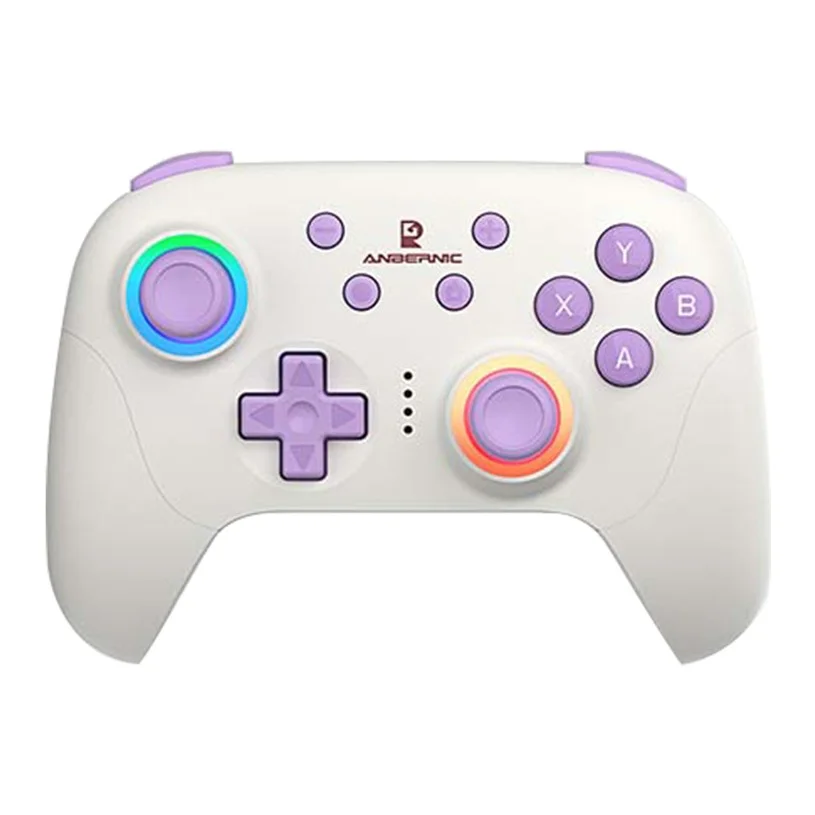 ANBERNIC RG P01 Game Controller with Bluetooth/2.4G Wireless/ Wired 
Connection Purple