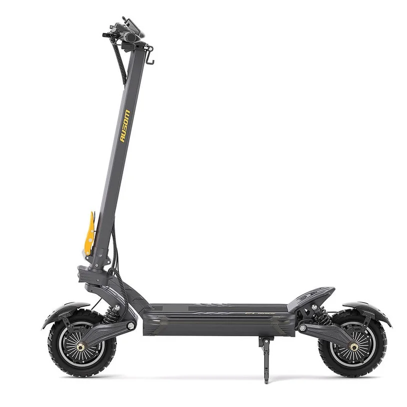 Ausom F1 Max Electric Scooter, 2*1400W Motor, 60V 20.8Ah Battery, 10 inch Tires, 72km/h Max Speed, 100km Max Range, Front & Rear Hydraulic Disc Brakes, NFC& Passcode Lock