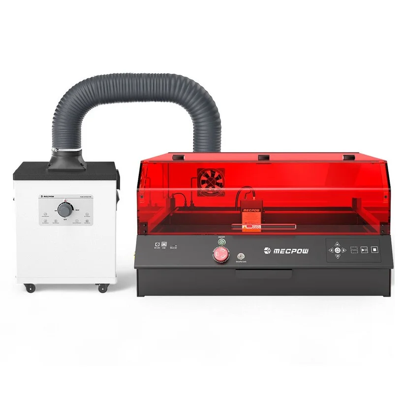 Mecpow X4 Pro 22W FDA Class 1 Laser Engraver + P150 150W Smoke Purifier