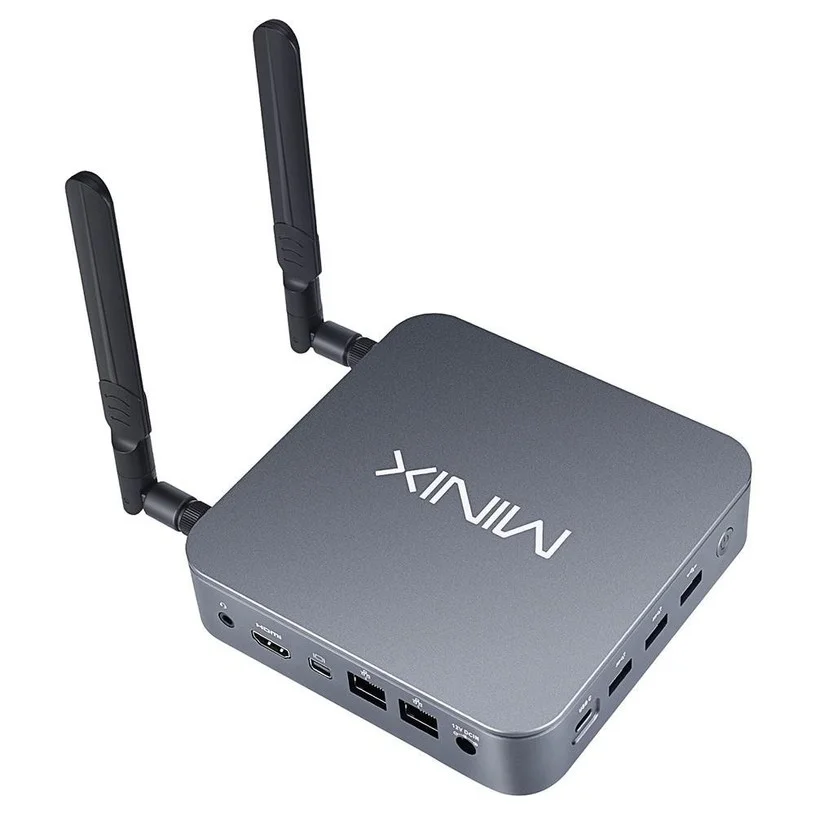 MINIX J51-C8 Max Mini PC, Intel N5105 4 Core Max 2.9GHz, 8GB RAM 512GB SSD, HDMI+Mini DP+USB-C Triple Display, Dual-band WiFi Bluetooth 5.2, 2*USB3.2, 1*USB2.0, 2*2.5G RJ45