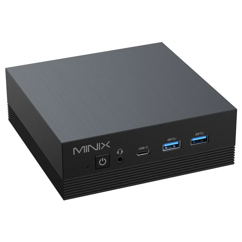 MINIX NEO Z150 Aero Mini PC, Intel N150 4 Cores Max 3.6GHz, 16GB RAM 512GB SSD, HDMI+DP+USB-C Triple Screen Displays, WiFi 6 Bluetooth 5.2, 1G+2.5G Dual RJ45, 4*USB 3.2, 1*Audio Jack