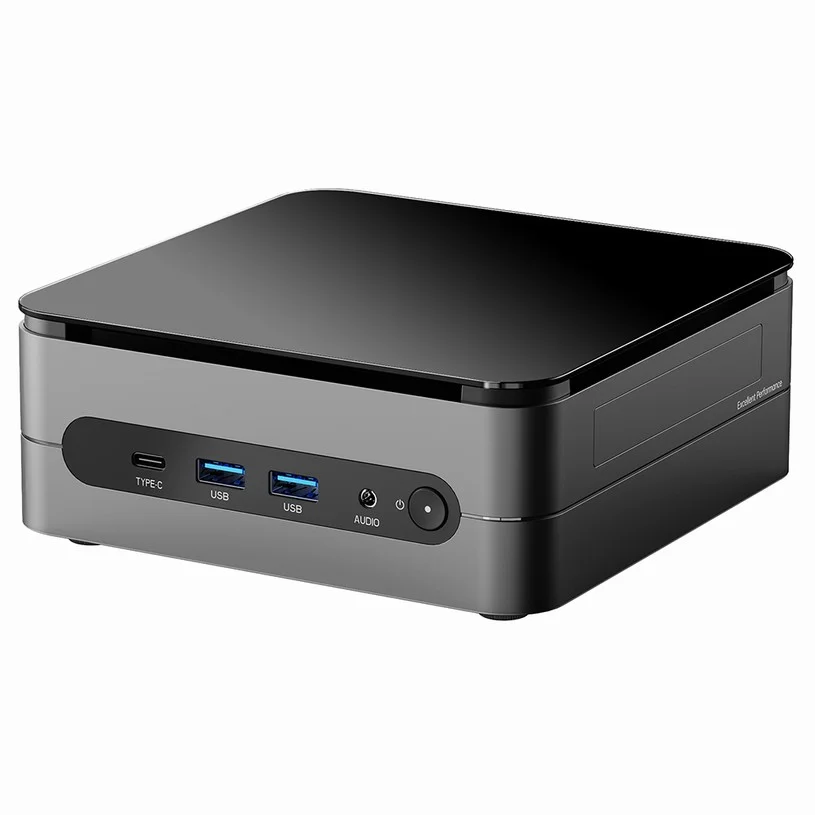 Refurbished OUVIS F1A Mini PC, Intel Core Ultra 5 155H 16 Cores Up to 4.8GHz, 16GB RAM 1TB SSD, 2*HDMI+1*Type-C 4K 60Hz Triple Display, WiFi 6 Bluetooth 5.2, 4*USB 3.2 1*RJ45 1*Audio - EU Plug