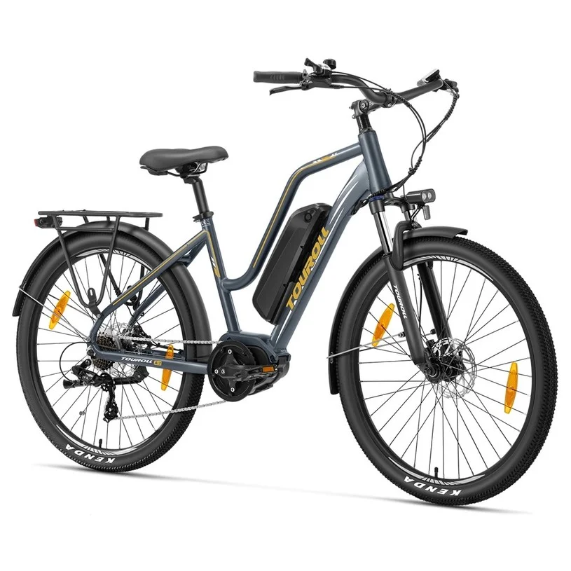 Touroll MA2 Electric Bike - 250W Mid-Drive Motor, 100km Range, Hydraulic 
Disc Brakes, Step-Thru Frame | Poland