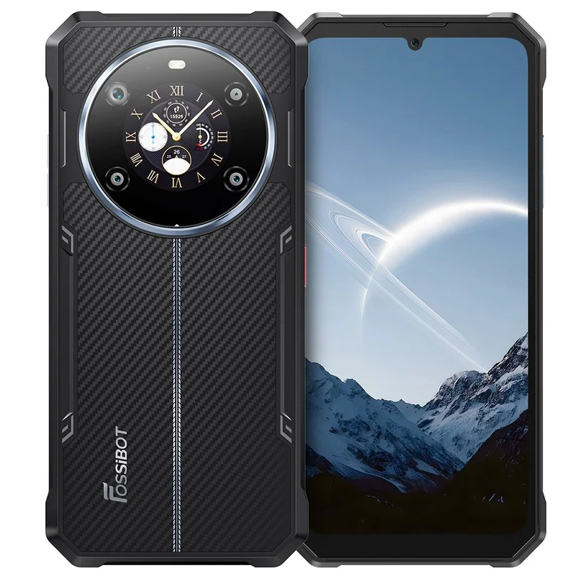 FOSSiBOT F109S Rugged Smartphone, Android 15, 6+256GB, 10600mAh Battery, 50MP Camera, NFC
