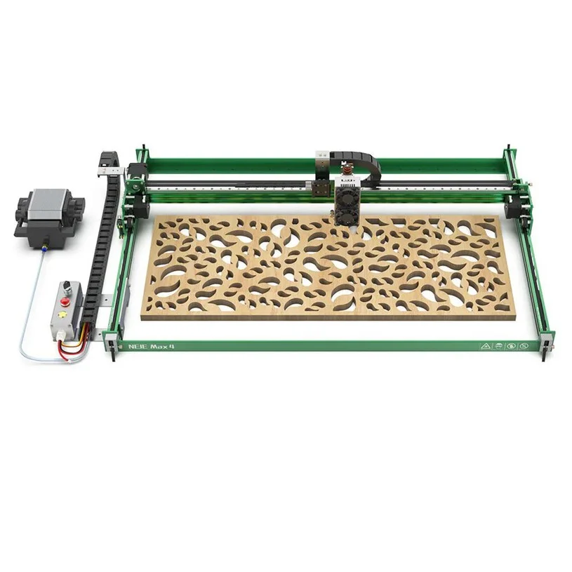 NEJE Max4 V2 E80 20W Laser Engraver and Cutter, Motorized Z-Axis, 1000mm/s Fast Speed, 750*460mm