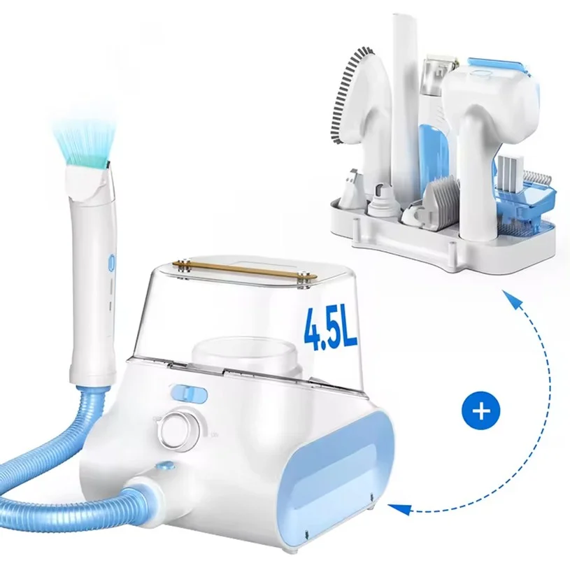 INSE P30 Pet Grooming Vacuum, with 4.5L Large Capacity Dust Box, Ultra-Low Noise for Dogs, Cats