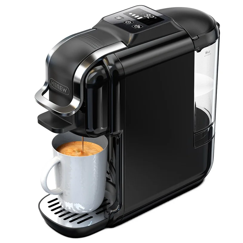 HiBREW H2C 5-in-1 Capsule Coffee Machine, Smart Touch Control, 7 Cup Sizes, Hot & Cold Brew, 20Bar Pressure