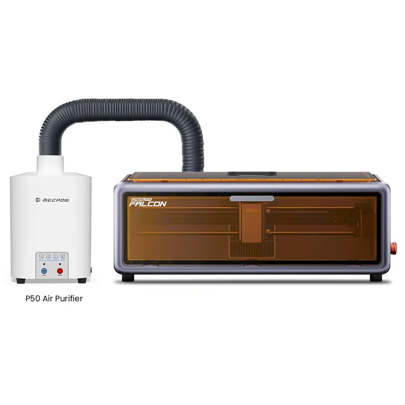 Creality Falcon A1 10W Laser + 50W 128 m³/h Fume Extractor