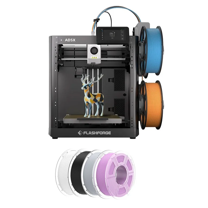 Flashforge AD5X 3D Printer – Fast, Multi-Color, User-Friendly 3D Printing