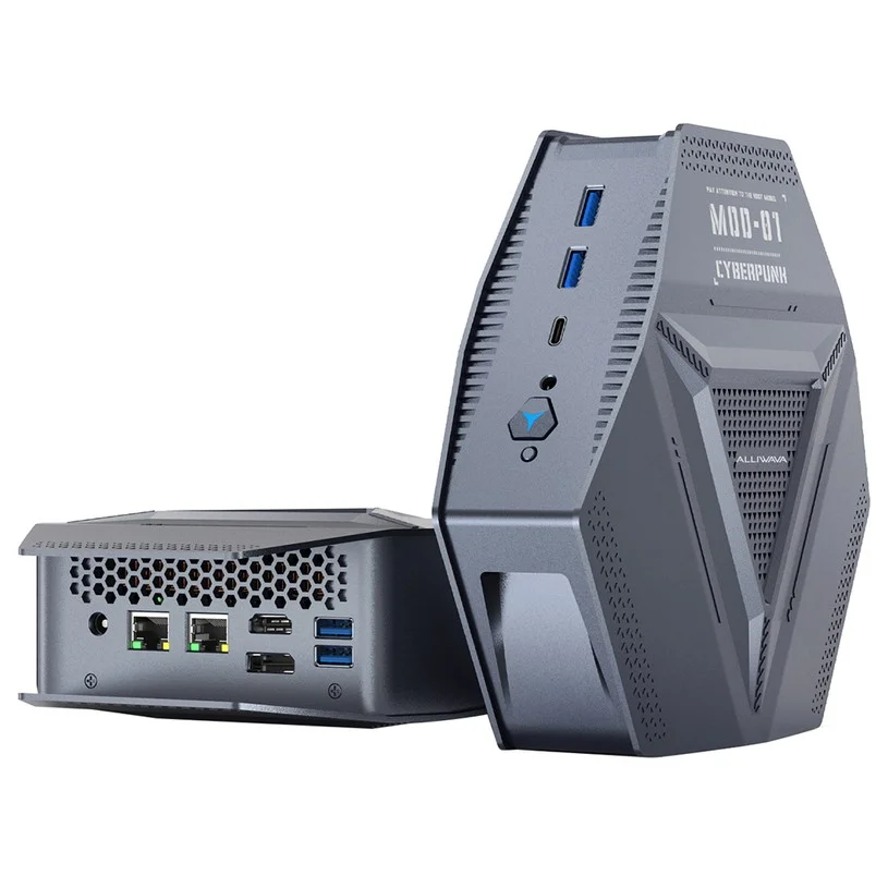 ALLIWAVA GH9 Mini PC, Intel Core i9-12900HK 14 Cores Max 5.0GHz, 32GB RAM 1TB SSD Mini Desktop, HDMI+USB-C+DP Triple Display, WiFi 6 Bluetooth 5.0, 4*USB3.2, 2*2.5G RJ45, 1*Audio Jack