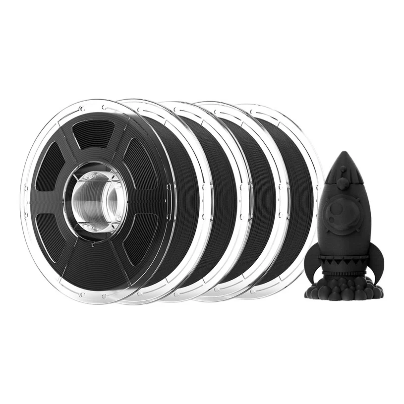 4kg Mecpow PETG-CF 3D Printing Filament Black | Germany