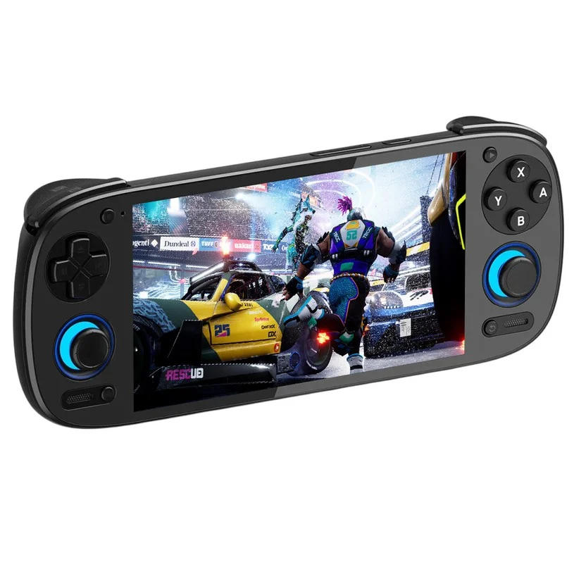 Retroid Pocket G2 Handheld Game Console, Android 15, 5.5 inch 1080p 60Hz AMOLED Screen, 8GB LPDDR5x RAM 128GB Storage, WiFi 6 Bluetooth 5.4, 5000mAh Battery - Black
