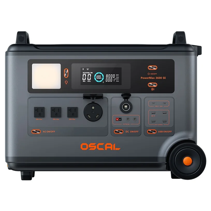 Oscal PowerMax 3600SE Portable Power Station