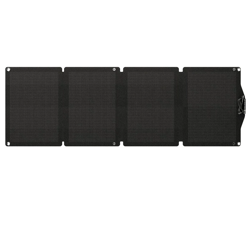 Flashfish SP18V60W Foldable Solar Panel, 60W Max Power, 21.6% Monocrystalline Cells, ETFE Coating, IP65 Waterproof, DC5521 Output, for Power Stations, Camping, RV & Outdoor Use