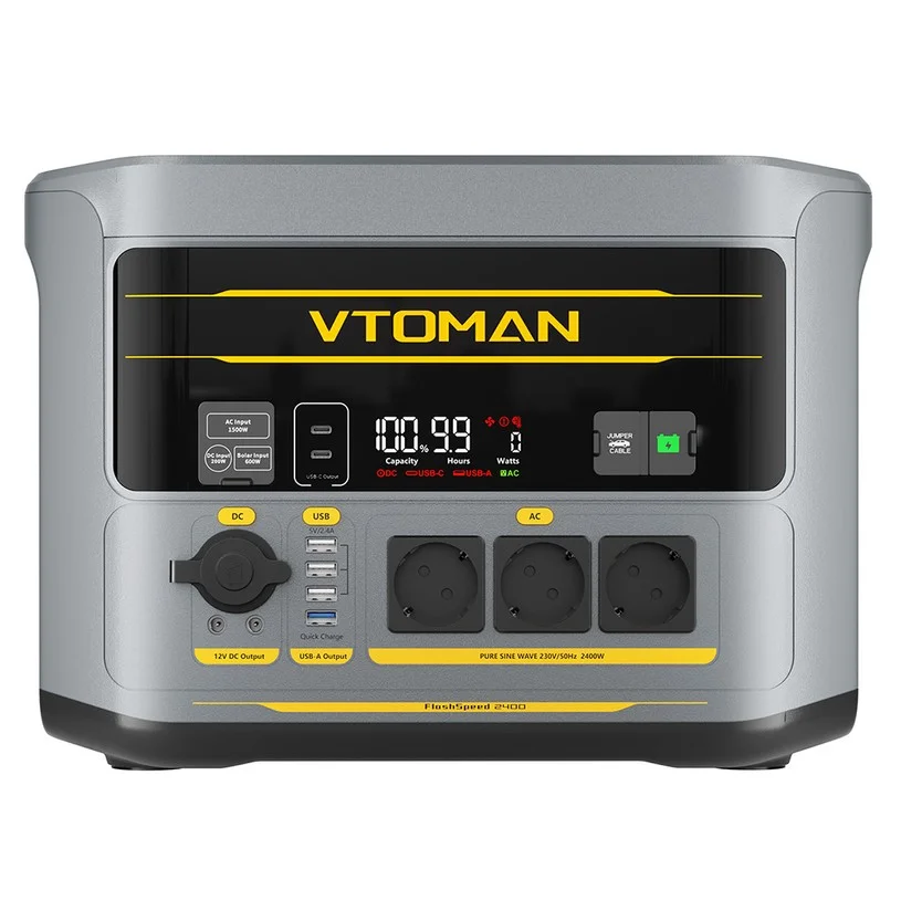 VTOMAN FlashSpeed 2400 Portable Power Station