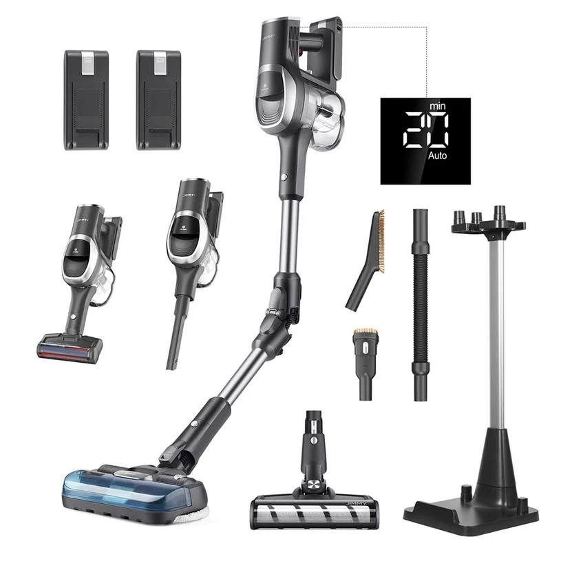 JIMMY JV9 Pro Aqua Cordless Vacuum & Mop + Replacement Battery Pack