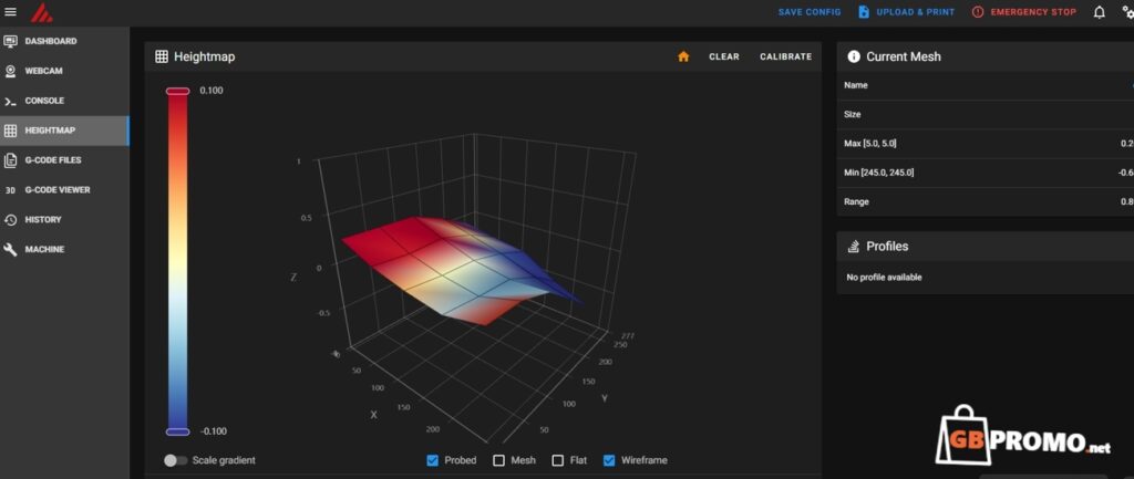 kobra s1 combo mapa stołu